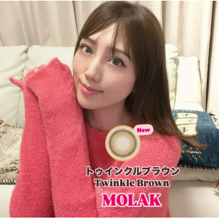 MOLAK 1day Twinkle Brown モラク ワンデー トゥインクルブラウン